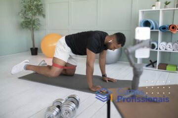 Como se inscrever no curso gratuito de exercícios físicos em casa